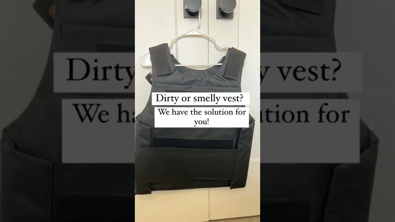 Does your bullet proof vest STINK?! 