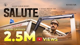 Salute  Movie Teaser | Dulquer Salmaan | Rosshan Andrrews | Bobby & Sanjay | Jakes Bejoy