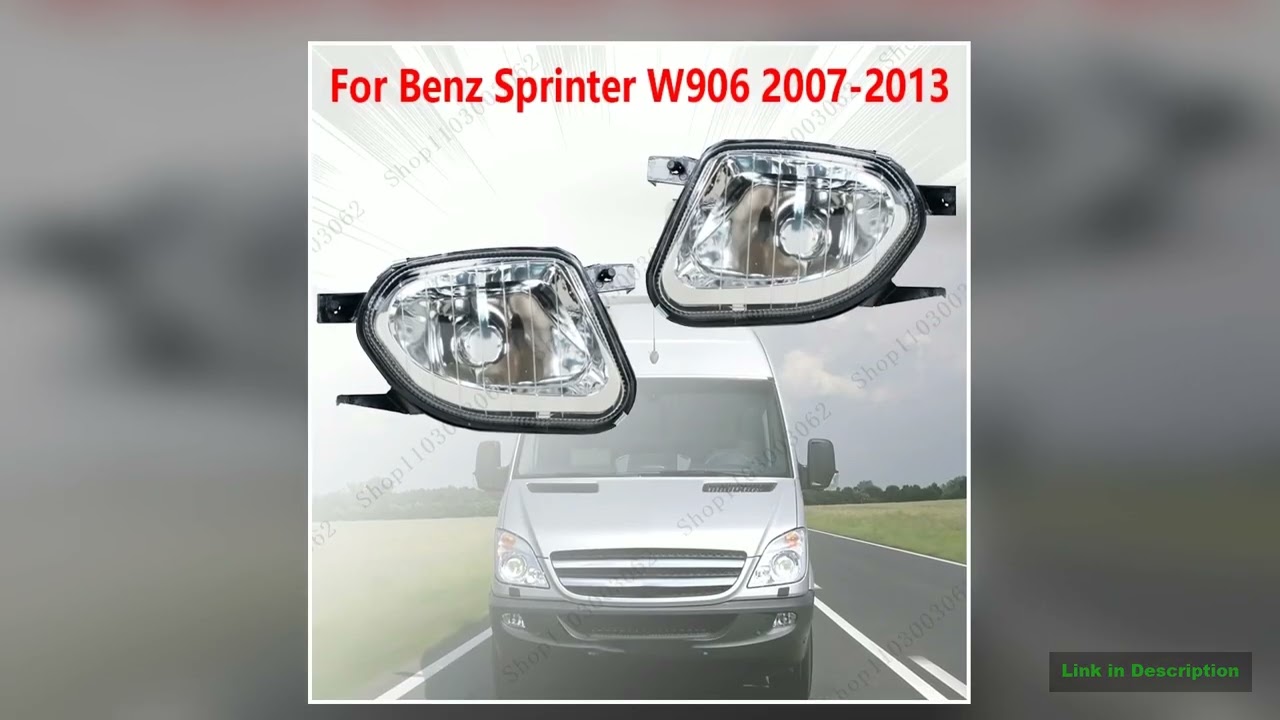 Fog Light Front Bumper Foglamp Accessories Daytime Driving Lamp For Mercedes Benz Sprinter W906