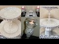 Dollar Tree DIY Glam 2 Tier Tray & Elegant Candle Holders |DIY Elegant Mother's Day Gift Ideas 2019