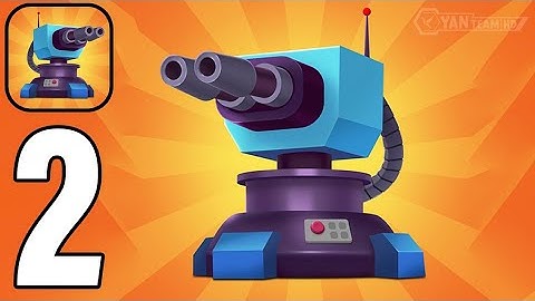 Merge Gun: Tower Defense - Gameplay Walkthrough Part 2 Improved shooting towers (Android,iOS)