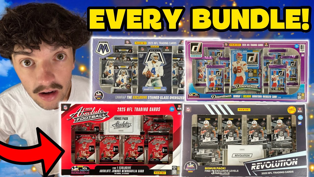 Я открыл все коробки с футбольными наборами!…