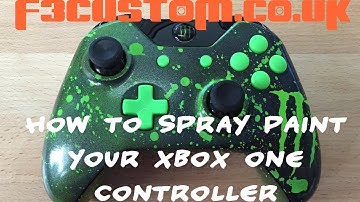 How to Spray Paint Your Xbox One Controller Part 1 By F3custom.co.uk