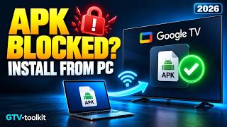 Can't Sideload APK on Google TV Install unknown apps Greyed Out - Try This