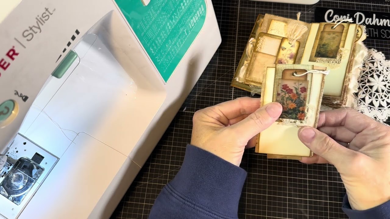 Мини-журнал благодарности; создание эфемеров