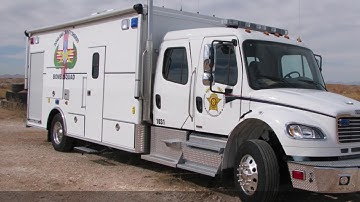 EVI custom 20-Ft. Walk-In EOD truck