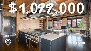 Million Dollar Timber Loft in West Town at 835 N Wood St Unit 401 EP. 170