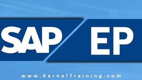 SAP Enterprise portal Training | SAP EP Administration