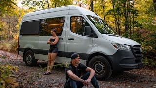 We left our van in Ontario...