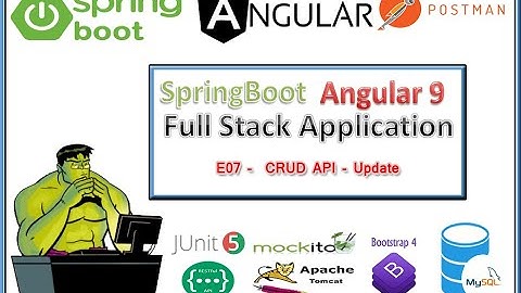 SpringBoot Angular 9 - Build a Full Stack Application | E07