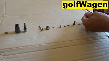 VW ALH TDI injector assembly