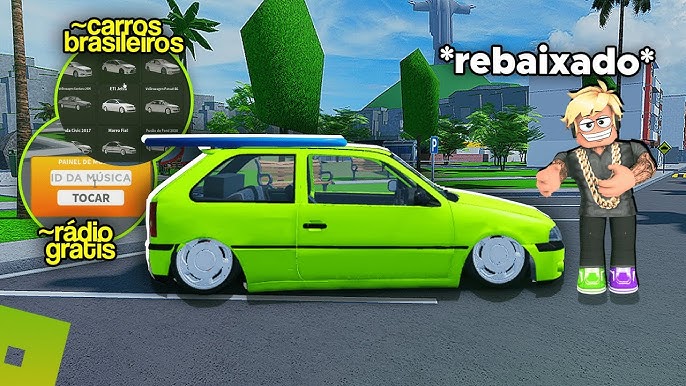 id de músicas no jogo carros rebaixados do roblox