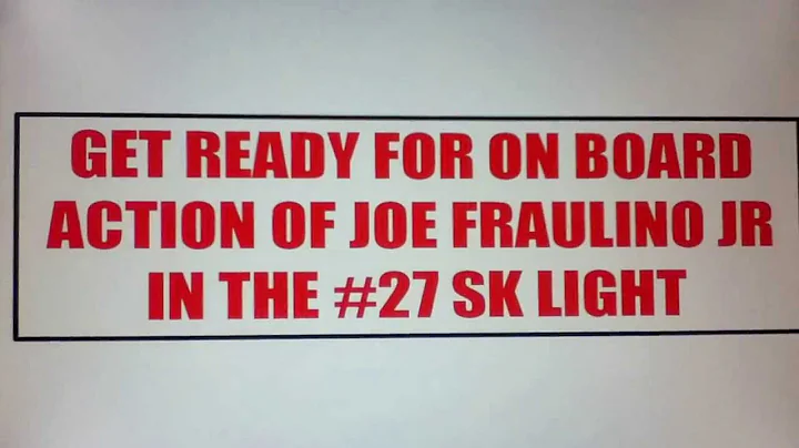 Joe Fraulino Racing Coming Soon