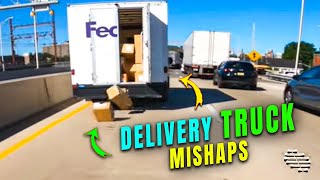 Packages Falling Out of a Delivery Truck