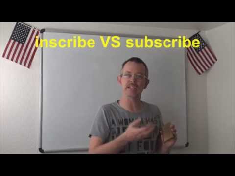 Learn English: Daily Easy English Expression 0638: inscribe VS subscribe