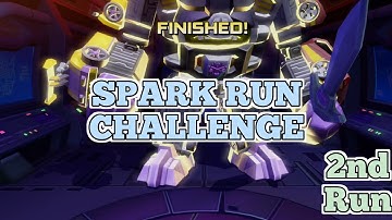 Angry Birds Transformers Spark Run Challenge Part 2 - Menasor
