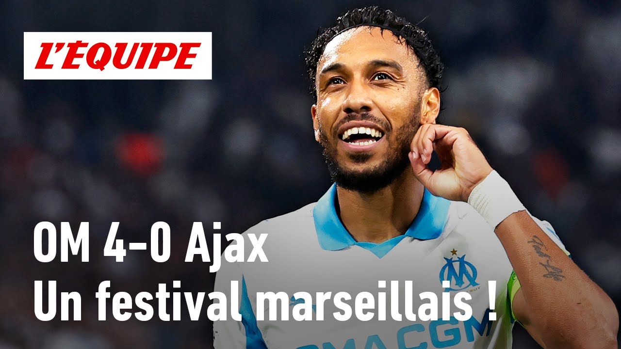 OM 4-0 Ajax : L’OM en démonstration européenne, le débrief du match