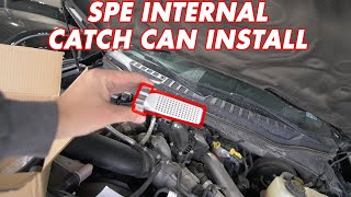 2017-2022 6.7L F250 SPE CCV Internal Catch Can Install - How To by moostang09 13,430 views 2 years ago 16 minutes