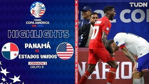 Panama Vs USA 2-1 Highlights | Copa America 2024