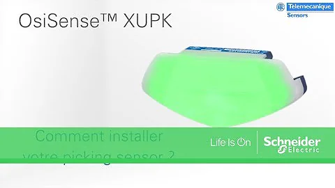 Comment installer les capteurs ''Picking'' de références XUPK1PANJ45 et XUPK2PANJ45 ?