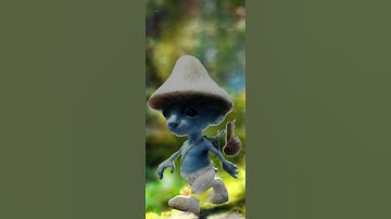 Smurf cat no clip in backrooms #smurfcat #shorts #backrooms