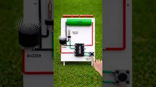 Simple Vibration Sensor Alarm Circuit | 555 IC Project