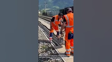 Unseen Heroes: Their Grueling Battle to Keep Railways Safe & Smooth! 🧹🤯