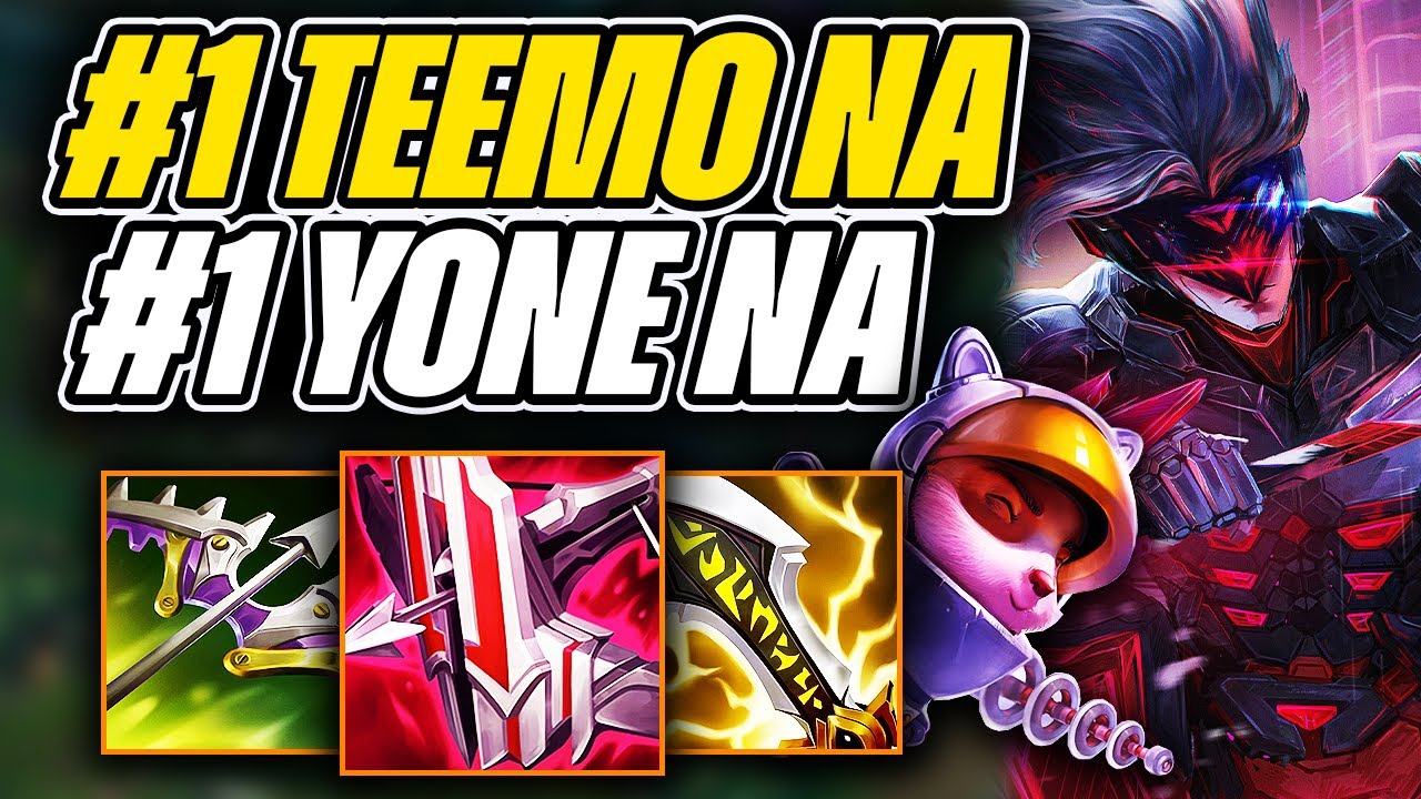 #1 Yone NA Meets #1 Teemo NA And TAKEOVER The Game! - League of Legends