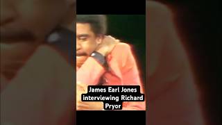 James Earl Jones interviewing Richard Pryor