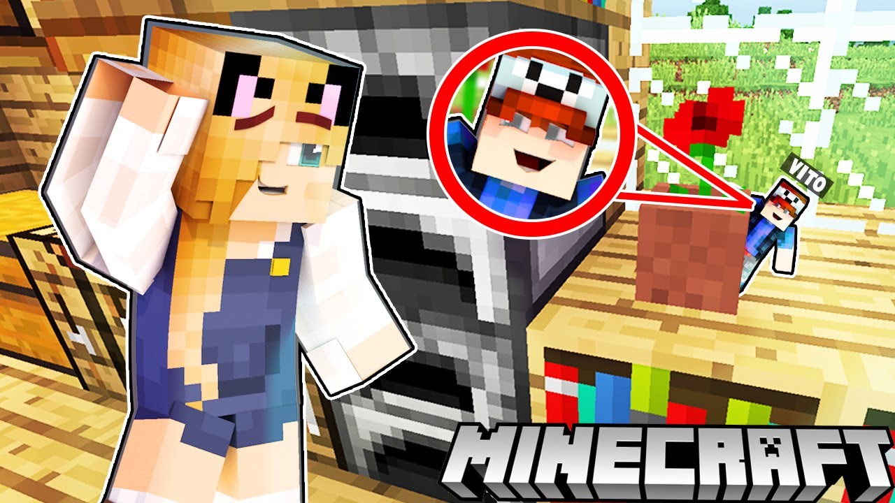 Hide And Seek Vito I Bella JESTEM MALUTKI TROLL?! - ZABAWA W CHOWANEGO W MINECRAFT (Hide and Seek