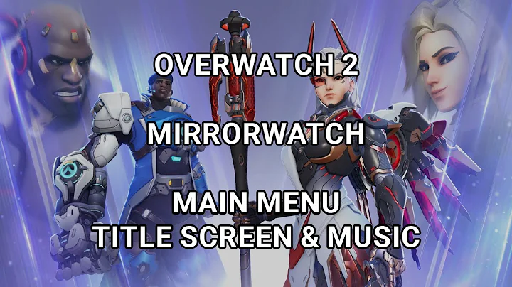 Overwatch 2 Season 10 - Mythic Vengeance Mercy Mirrorwatch Main Menu Title Screen & Theme Music OW2