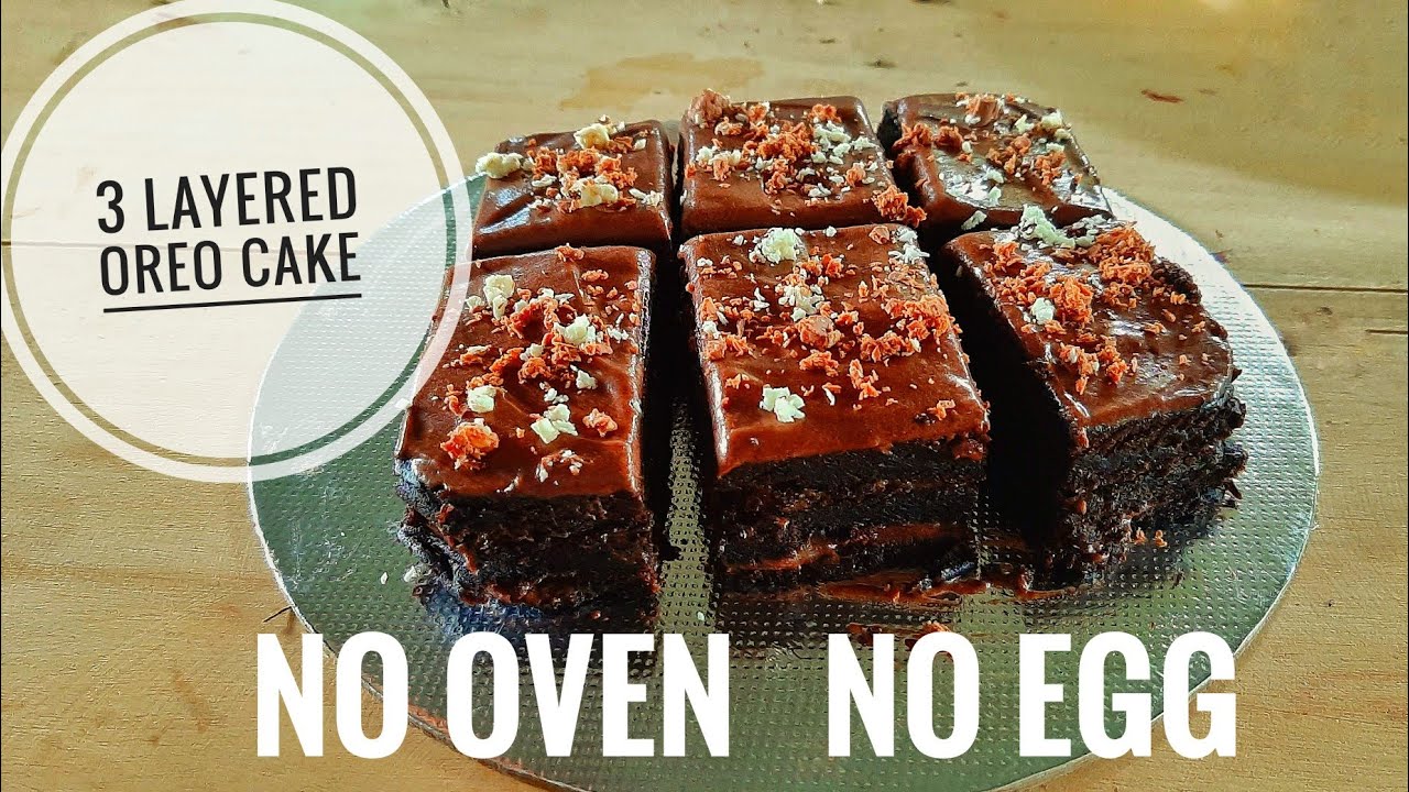 HOW TO MAKE 3 LAYER OREO CAKE || മൂന്ന് ലെയർ ഓറിയോ കേക്ക് #oreocake ...