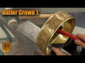 How to make a crown: Deer Skull Viking Crown with Real Antlers - Part 1