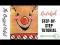 Reindeer Painting Tutorial on Canvas | Step-by-Step Acrylic Tutorial for Beginners