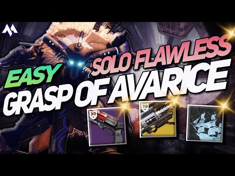 SOLO FLAWLESS GRASP OF AVARICE! How ANYONE Can SOLO GRASP OF AVARICE! SOLO Gjallarhorn | Destiny 2