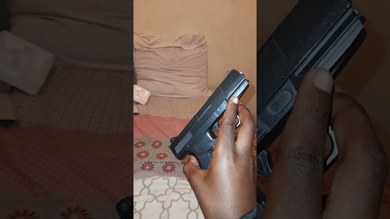 airsoft gun g.19 zinc alloy shell YouTube