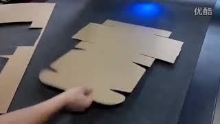 DCZ76 flute corrugated carton box sample maker cutter