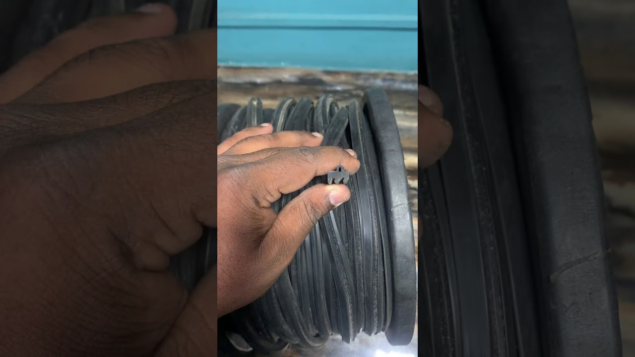 ALUMINIUM EPDM RUBBER ‘E’ PROFILES