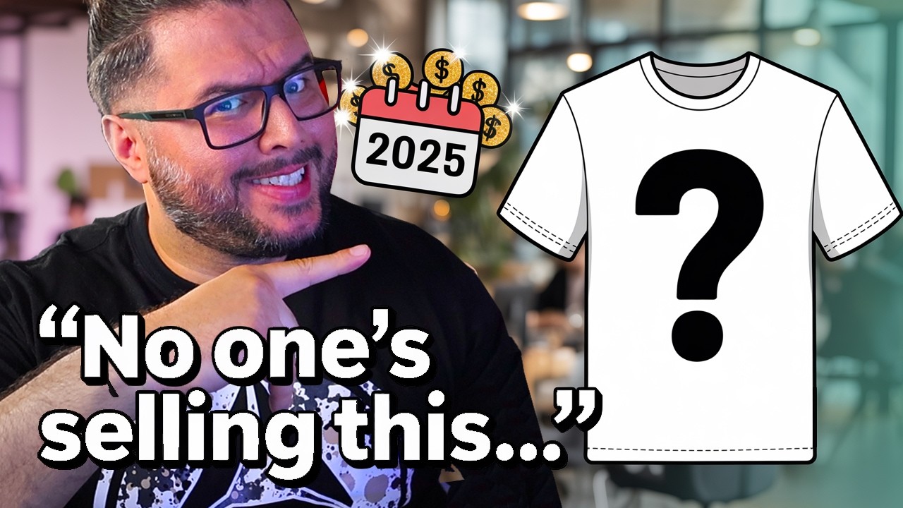 Top 5 Low-Competition T-Shirt Niches to Sell in 2025 (POD Ready!) - YouTube