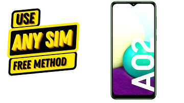 Samsung Galaxy A02 AT&T Network Unlock Code