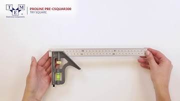 PROLINE PRE-CSQUAR300 - Try square - UNBOXING