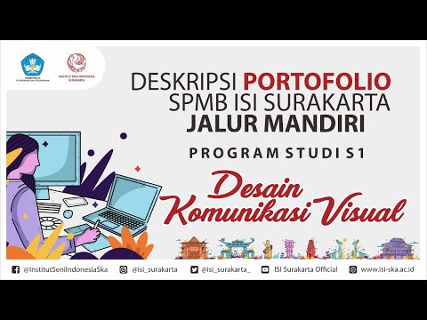 PORTOFOLIO DESAIN KOMUNIKASI VISUAL - SPMB ISI SURAKARTA JALUR MANDIRI TAHUN 2021