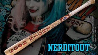 The Noble Collection Harley Quinn Suicide Squad Baseball Bat Replica