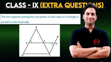 Proof of Mid-point Theorem | The line segment joining the mid-points of two sides of a triangle