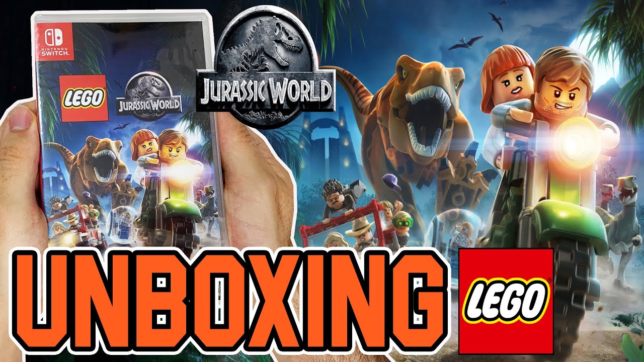 Lego Jurassic World (Nintendo Switch)Unboxing!! 