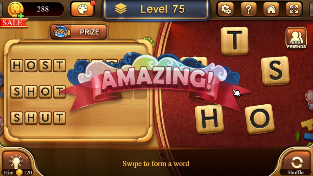 Word Connect level 75 😈
