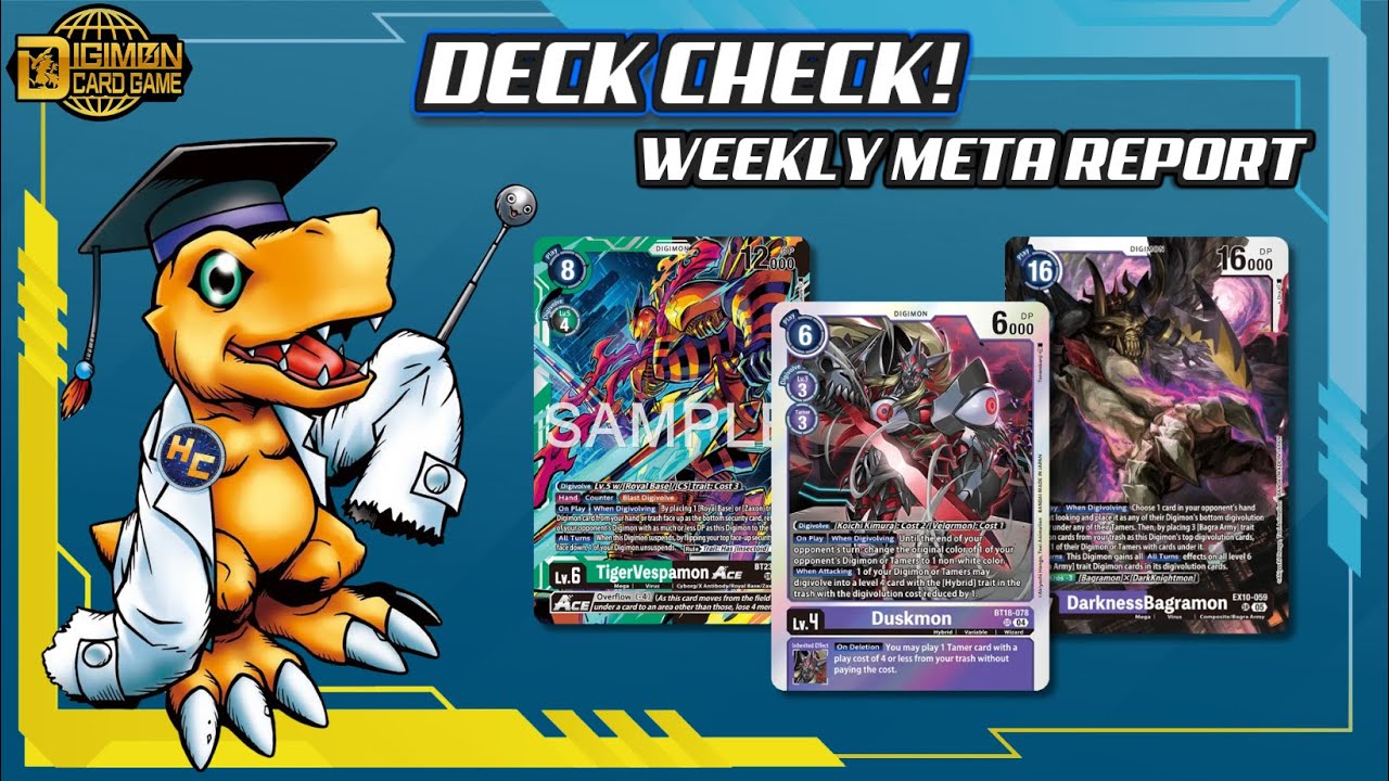 Проверка колоды!!! Королевская база и Багра в деле!! - Digimon TCG