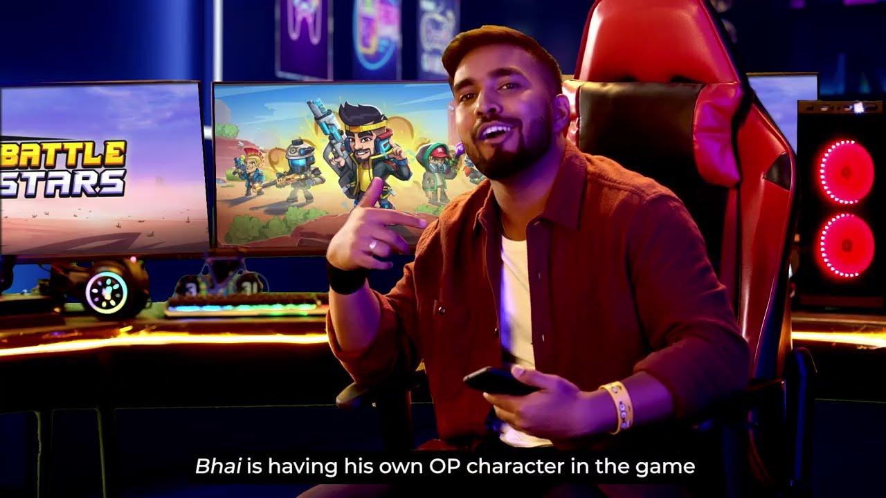 Bored of old games? Come let's play Battle Stars with Bhai aka @TechnoGamerzOfficial | SuperGaming