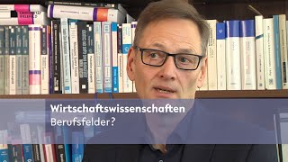 Wirtschaftswissenschaften: Berufsfelder