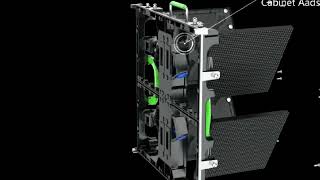 Arc-Lock Die-Cast Aluminum Led Display Cabinet Installation Guide